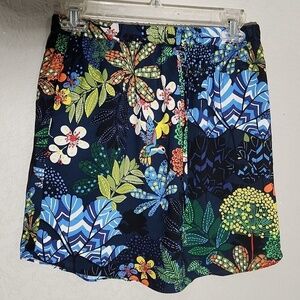 Loft Summer Skirt Floral Xxs P